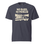 No Bars, No Problem Tee — Navy — front
